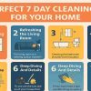 The Perfect 7-Day Cleaning Plan for Your Home