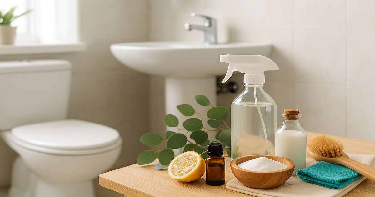 Naturally Sparkling Your Bathroom Cleaning Routine Made Easy