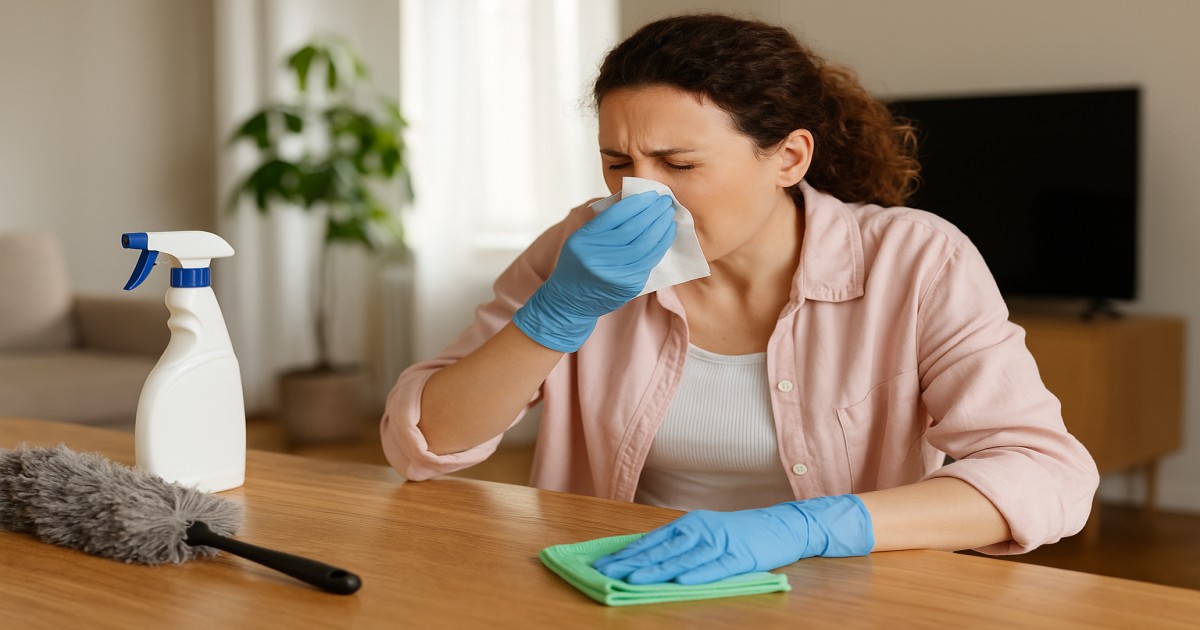 Which Dusting Methods Are Best For People With Allergies