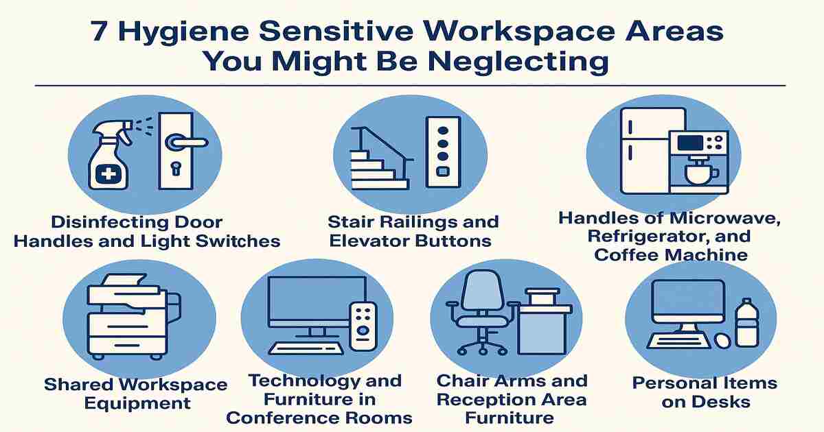 7 Hygiene Sensitive Workspace Areas You Might Be Neglecting
