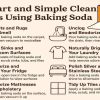 8 Smart and Simple Cleaning Tricks Using Baking Soda