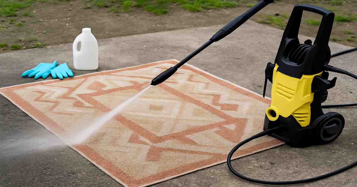 How to Clean Rugs Like a Pro Using a Pressure Washer?