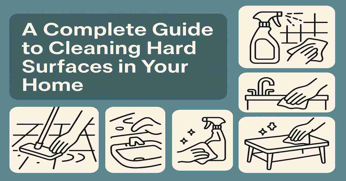 A Complete Guide to Cleaning Hard Surfaces in Your Home