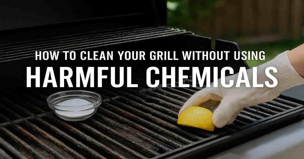 How to Clean Your Grill Without Using Harmful Chemicals