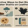 Effective Ways to Get Rid of Water Stains on Leather