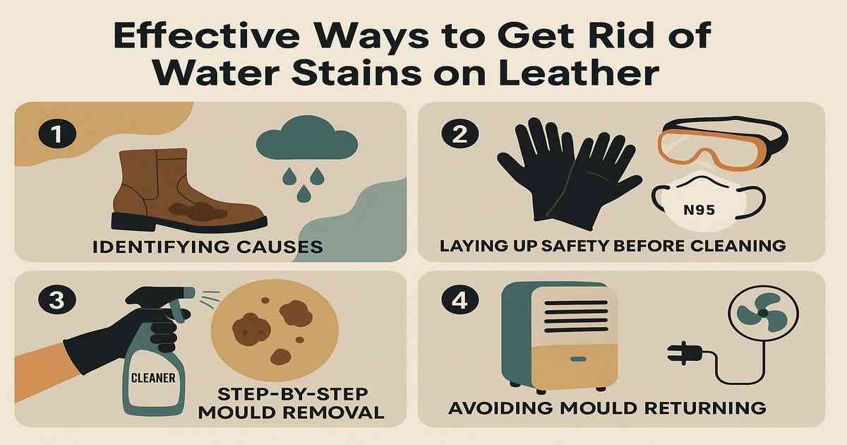 Effective Ways to Get Rid of Water Stains on Leather