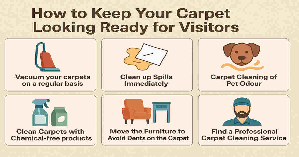 Top Carpet Cleaning Tips to Keep Your Home Guest-Ready