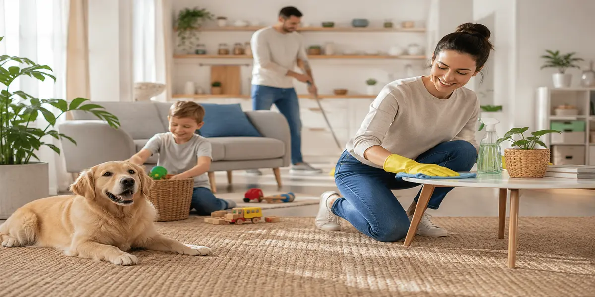 How Cleaning Habits Change in Homes with Pets and Kids